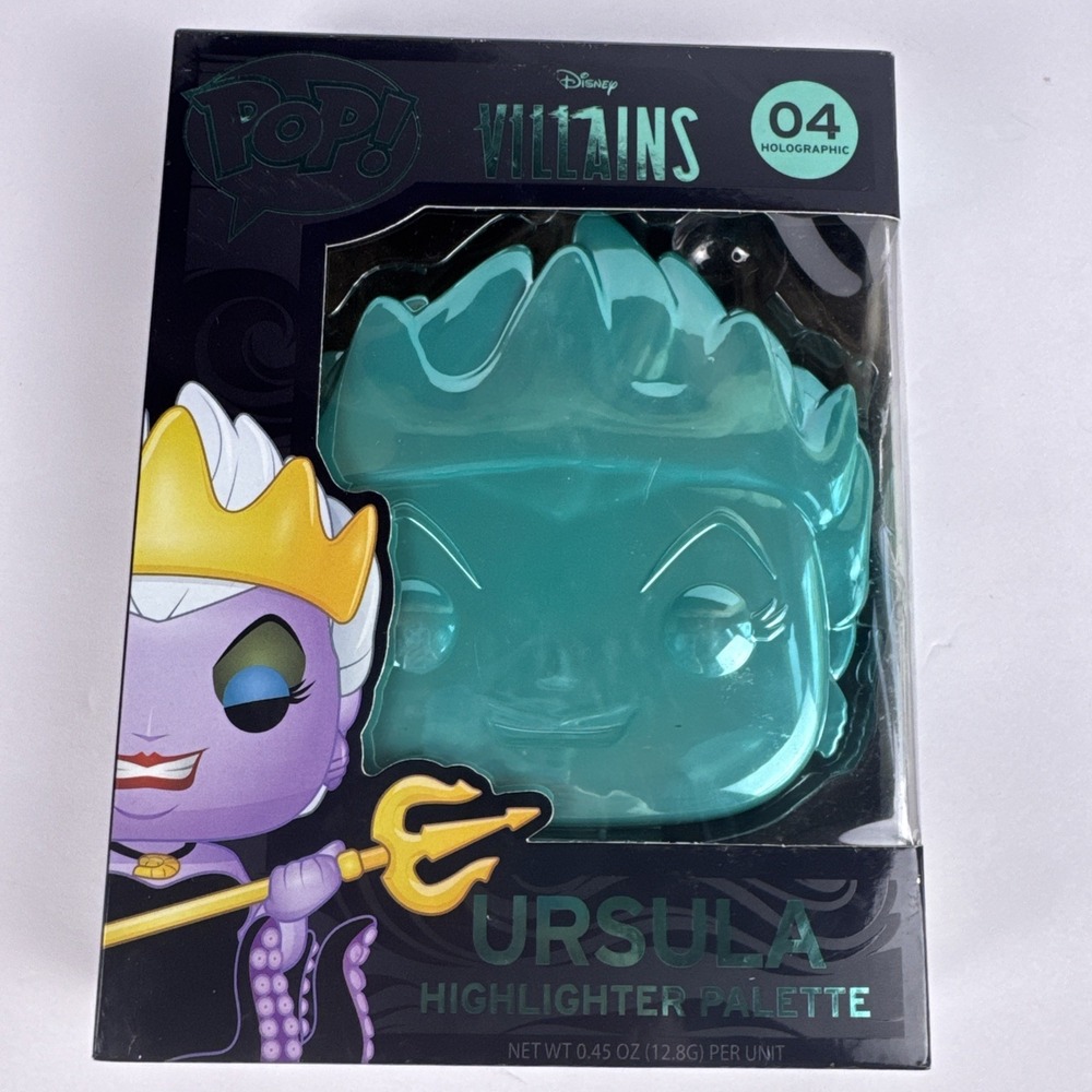 POP! Disney Villains Ursula Highlighter + Evil Queen Lip Gloss Bundle - Picture 2 of 6